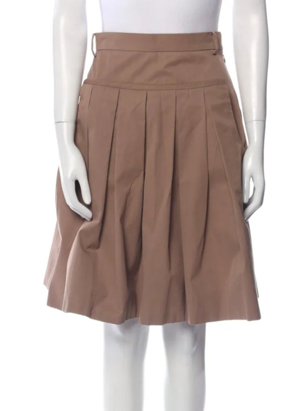 Loro Piana Tan Skirt - Picture 1 of 3